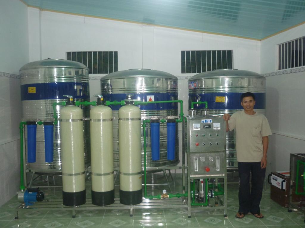 750 Hệ thống lọc nước tinh khiết RO 1000 Lít/giờ